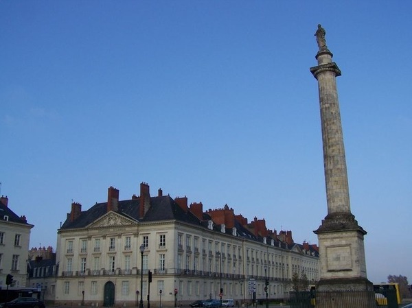 La place Louis XVI à Nantes