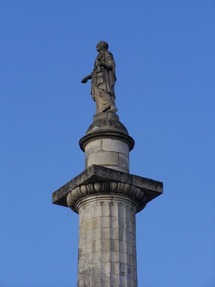 La statue de Louis XVI