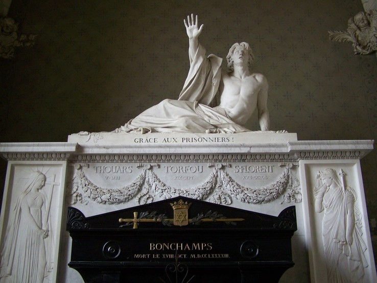 Le tombeau de Bonchamps à Saint-Florent-le-Vieil Le tombeau de Bonchamps à Saint-Florent-le-Vieil