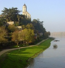 Vue de Saint-Florent-le-Vieil où l'armée vendéenne franchit la Loire le 18 octobre 1793 Vue de Saint-Florent-le-Vieil où l'armée vendéenne franchit la Loire le 18 octobre 1793