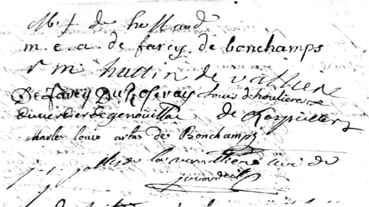 Il y a 250 ans… la naissance de Bonchamps Il y a 250 ans… la naissance de Bonchamps