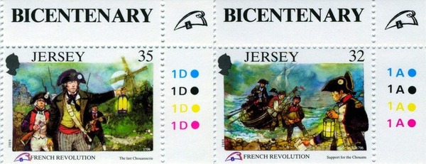 Une collection de timbres chouans Une collection de timbres chouans
