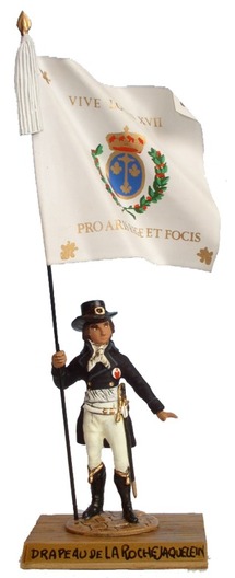 Le porte-drapeau de La Rochejaquelein Le porte-drapeau de La Rochejaquelein