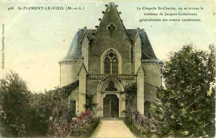 La chapelle Saint-Charles où reposent une partie des restes de Cathelineau La chapelle Saint-Charles où reposent une partie des restes de Cathelineau