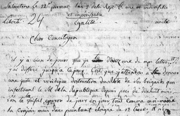 Les internautes au service de la collecte d'archives des Guerres de Vendée Les internautes au service de la collecte d'archives des Guerres de Vendée