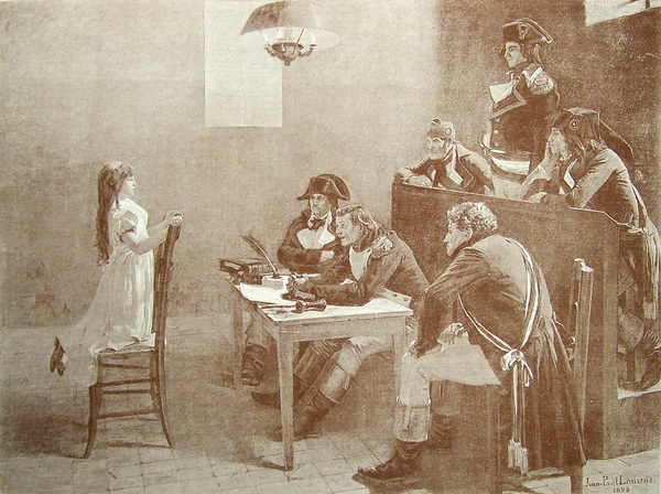 La petite de Bonchamps, un tableau de J.-P. Laurens La petite de Bonchamps, un tableau de J.-P. Laurens