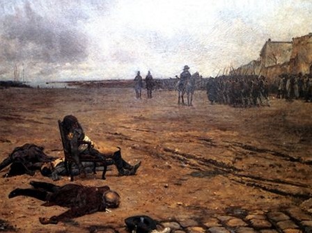 La Mort de d'Elbée, par Julien Le Blant (1878) La Mort de d'Elbée, par Julien Le Blant (1878)