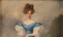 Marie-Caroline, Duchesse de Berry (détail de son portrait) Marie-Caroline, Duchesse de Berry (détail de son portrait)