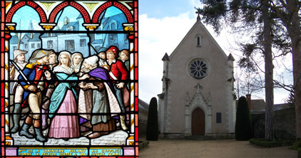 La chapelle Saint-Louis du Champ des Martyrs d'Avrillé La chapelle Saint-Louis du Champ des Martyrs d'Avrillé