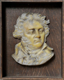 Cire de David d'Angers réalisée pour le médaillon de Kléber Cire de David d'Angers réalisée pour le médaillon de Kléber