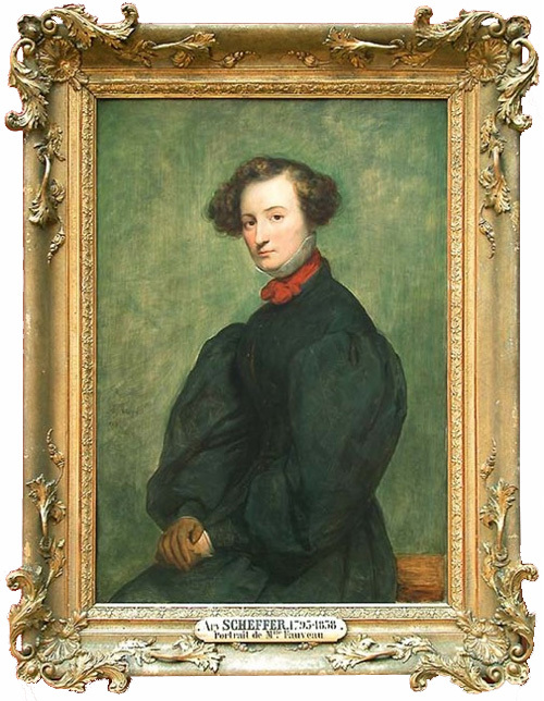 Portrait de Félicie de Fauveau, par Ary Scheffer (1829), Musée du Louvre Portrait de Félicie de Fauveau, par Ary Scheffer (1829), Musée du Louvre