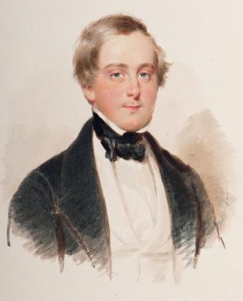 Une aquarelle d'Henri, duc de Bordeaux, comte de Chambord Une aquarelle d'Henri, duc de Bordeaux, comte de Chambord