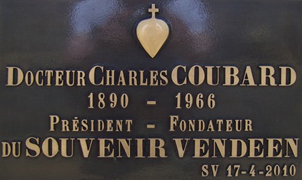 La plaque du Souvenir Vendéen inaugurée le 17 avril 2010 La plaque du Souvenir Vendéen inaugurée le 17 avril 2010