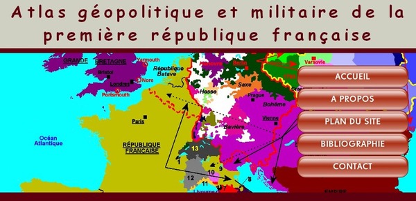 A découvrir : l’Atlas géopolitique et militaire de la Première République française A découvrir : l’Atlas géopolitique et militaire de la Première République française