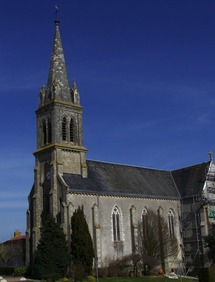 L'actuelle église de La Chapelle-Largeau L'actuelle église de La Chapelle-Largeau