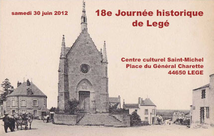 30 juin 2012, 18e Journée historique de Legé (44) 30 juin 2012, 18e Journée historique de Legé (44)