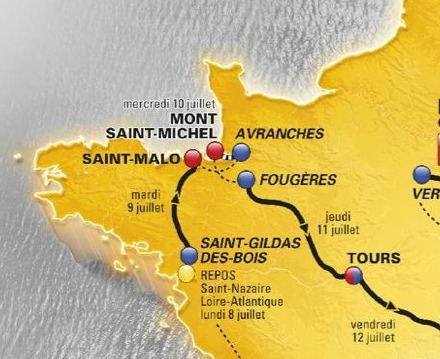 Le come back de « La petite Reine » en Pays Chouan pour un Tour de France 2013 Le come back de « La petite Reine » en Pays Chouan pour un Tour de France 2013