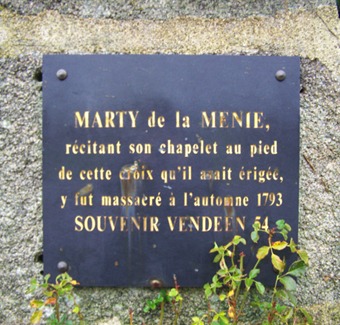 Le Souvenir Vendéen et le devoir de mémoire en 1954 : la Croix de la Ménie à Saint-Malo-du-Bois Le Souvenir Vendéen et le devoir de mémoire en 1954 : la Croix de la Ménie à Saint-Malo-du-Bois