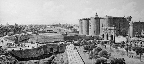 Prison de la Bastille au XVIIIe siècle Prison de la Bastille au XVIIIe siècle