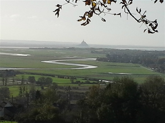 : La baie du Mont-St-Michel vue d'Avranches : La baie du Mont-St-Michel vue d'Avranches
