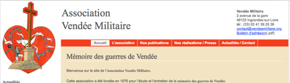 Le site de Vendée Militaire Le site de Vendée Militaire