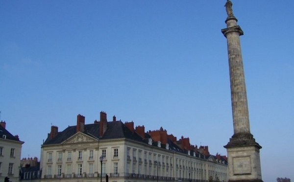 La statue de Louis XVI à Nantes